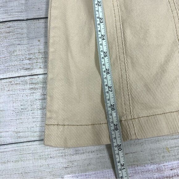 Urban Outfitters Golden Hour Denim Buckle Mini Dress Size XS - Picture 12 of 12